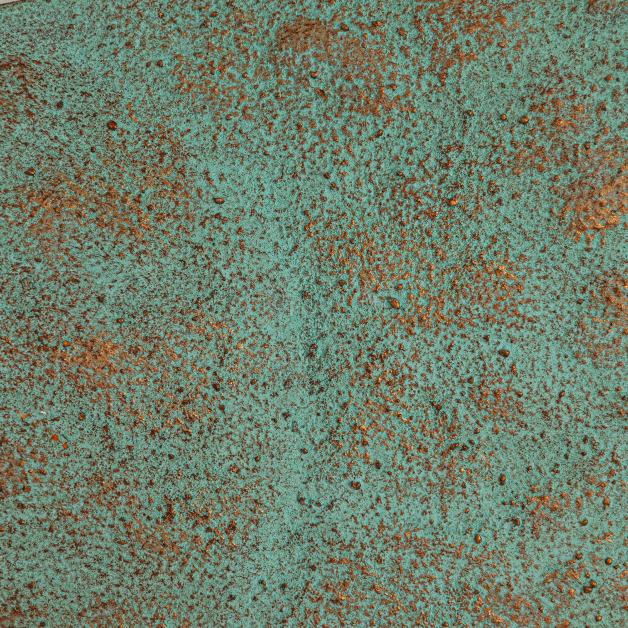 Hello Honey® 10" Distressed Aqua Trout Tail Metal Wall Décor